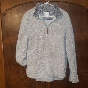 Thread & Supply Zip Pullover Size L